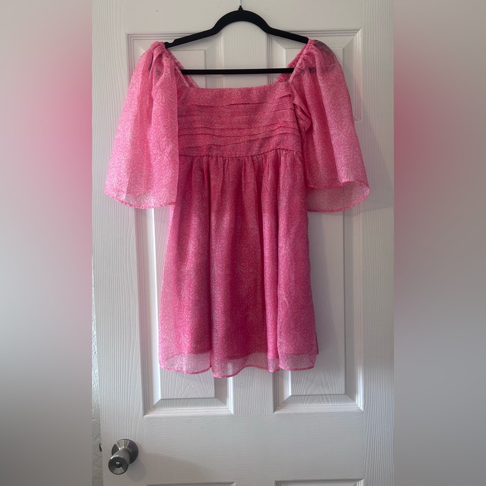 Abercrombie & Fitch Pink Mini Dress